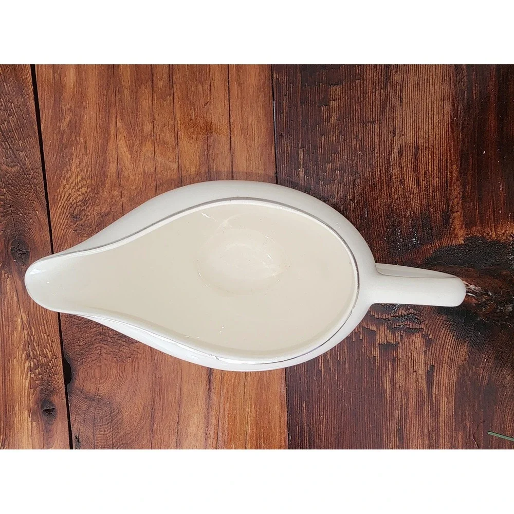 Mid Century Atomic Mod Design retro 1950s Gravy Dressing Boat‎